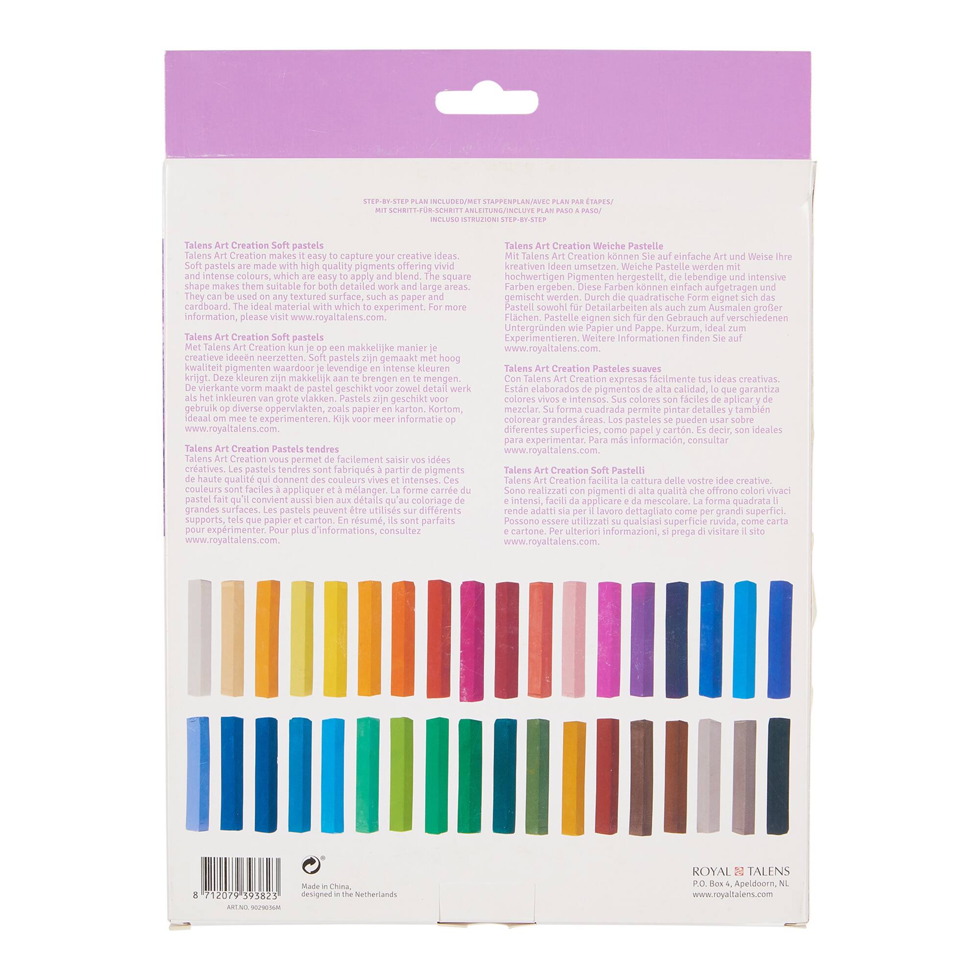 Talens Art Creation 36 Soft Pastels Set